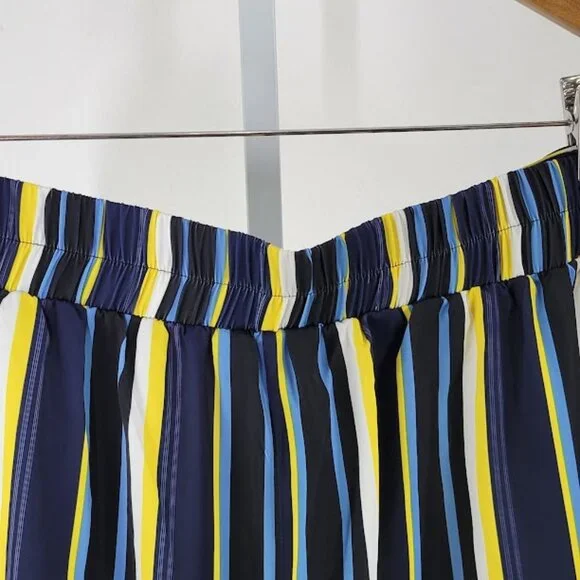 BLOOMINGDALE'S MAREE POUR TOI spring stripe pants Sz 16 NEW - Picture 5 of 8